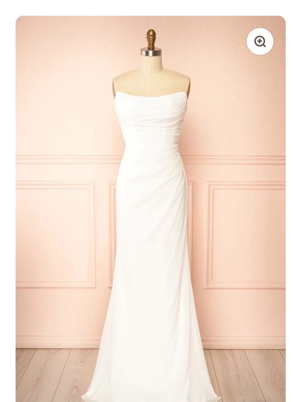Classic Strapless Mermaid Wedding Dress